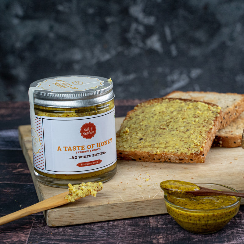 Flavoured butter - A Taste of Honey (Kasundi & Honey)